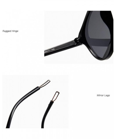 Fashion Large-Frame Men and Women Sunglasses Outdoor Vacation Photo Decorative Sunglasses Sunglasses Men Trendy (Color : G, S...