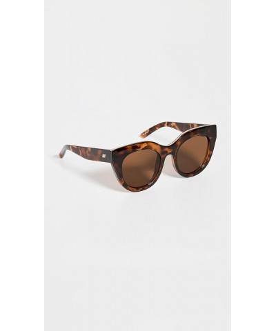 Women's AIR HEART Sunglasses Dark Tort $42.66 Cat Eye