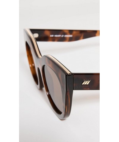 Women's AIR HEART Sunglasses Dark Tort $42.66 Cat Eye