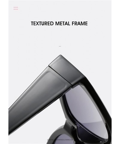 Cat Eye Triangle Shades for Men and Women, Outdoor Vacation Sun Glasses (Color : A, Size : Medium) Medium D $16.10 Designer