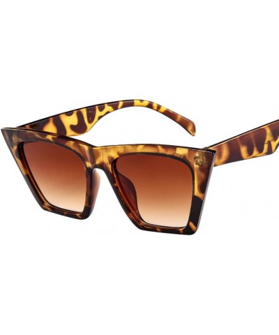 Fashion Women Ladies Oversized Sunglasses Vintage Retro Cat Eye Sun Glasses compatible with Polarized Teen Girls Brown $7.83 ...