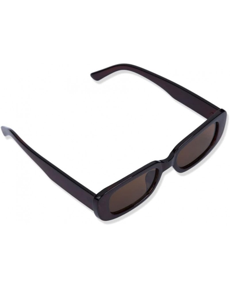 9074 Small Sunglasses for Women Trendy Glasses UV400 Protection Fit Over Sunglasses for Women Brown No.2 $10.08 Sport