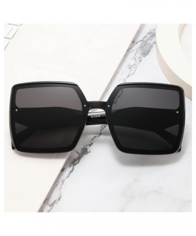 Square Large Frame Men And Women Outdoor Prom Party Decorative Sunglasses D $43.37 Sport