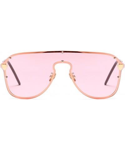 Oversized Sunglasses Sun Protection Glasses Women Sexy Shield Vintage Eyewear $13.26 Oversized