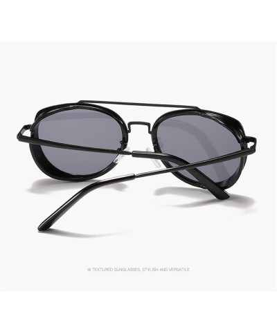 Punk Retro Men and Women Outdoor Vacation UV400 Sunglasses (Color : C, Size : 1) 1 I $17.48 Designer