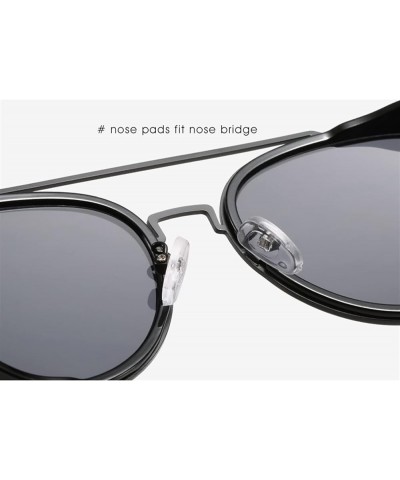 Punk Retro Men and Women Outdoor Vacation UV400 Sunglasses (Color : C, Size : 1) 1 I $17.48 Designer