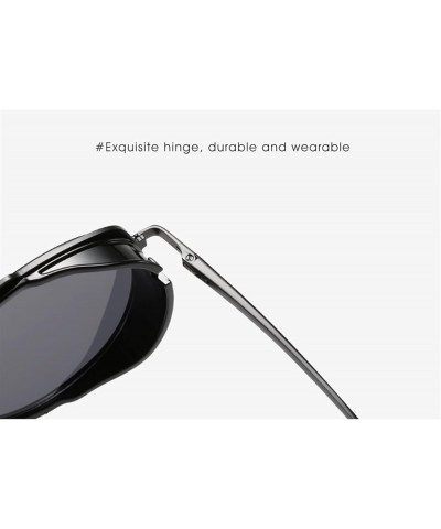 Punk Retro Men and Women Outdoor Vacation UV400 Sunglasses (Color : C, Size : 1) 1 I $17.48 Designer