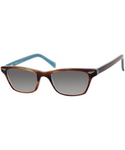 Reading Sunglasses - 8281 in Blonde-Blue with Grey Tint +1.25 $38.95 Rectangular