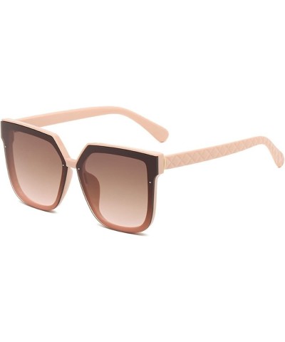 Square Ladies Sunglasses, Outdoor Vacation Beach Sunglasses (Color : D, Size : Medium) Medium D $18.86 Designer