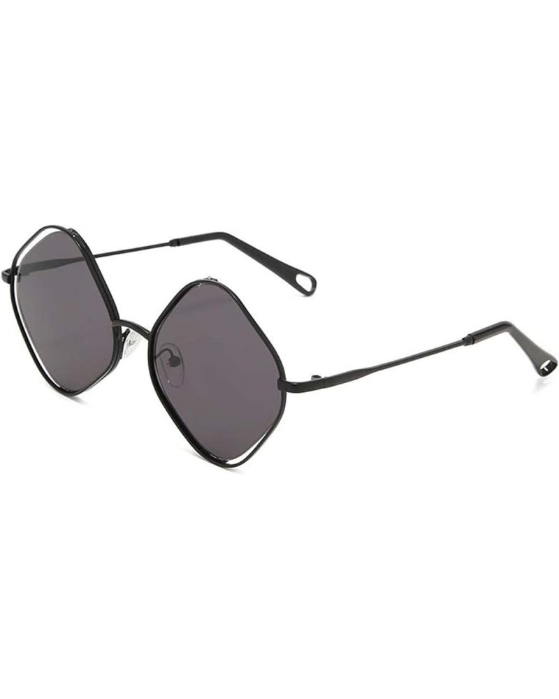 Female Street Shot Fashion Sunglasses, Outdoor Holiday Sunshade Decorative Glasses (Color : B, Size : Medium) Medium A $20.88...