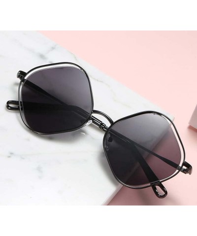 Female Street Shot Fashion Sunglasses, Outdoor Holiday Sunshade Decorative Glasses (Color : B, Size : Medium) Medium A $20.88...