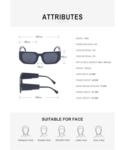 Fashion Men and Women Decorative Sunglasses Outdoor Vacation Beach Party Sunglasses (Color : E, Size : 1) 1 G $16.42 Designer