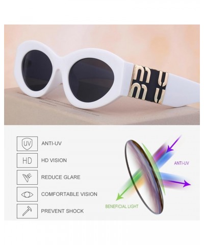 Female Personality Small Oval Sunglasses: UV Protection,r for Photography, Driving, Partying, Running, Traveling P6 $11.39 De...