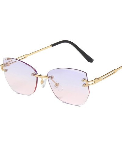 Beach Sports photo shopping Rimless Outdoor Vacation Decorative Women Sunglasses E $16.82 Rimless