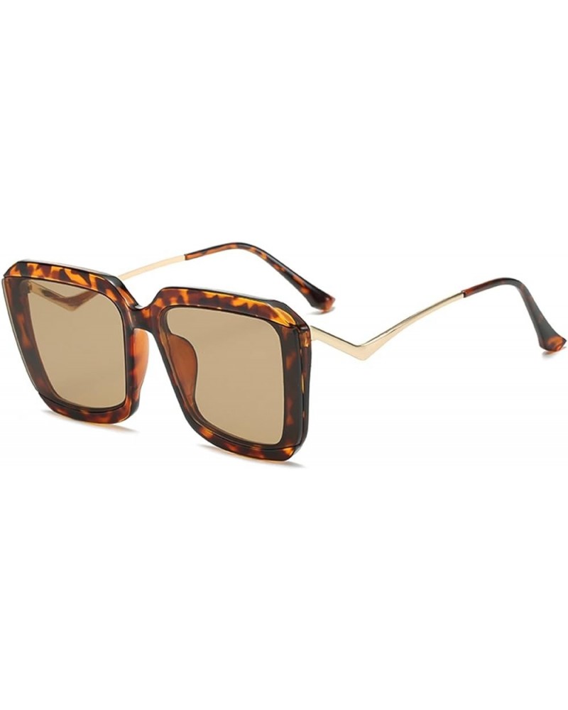 Fashion Men's and Women's Metal Outdoor Sunglasses (Color : C, Size : 1) 1 E $13.57 Designer