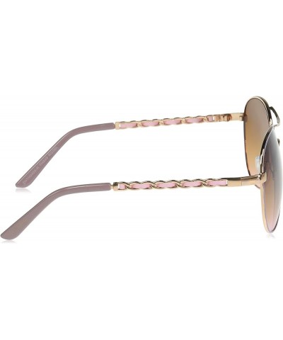 Th649 Metal 100% Uv Protective Women's Aviator Pilot Sunglasses. Elegant Gifts for Her, 62 Mm Rose Gold & Blush $23.33 Aviator