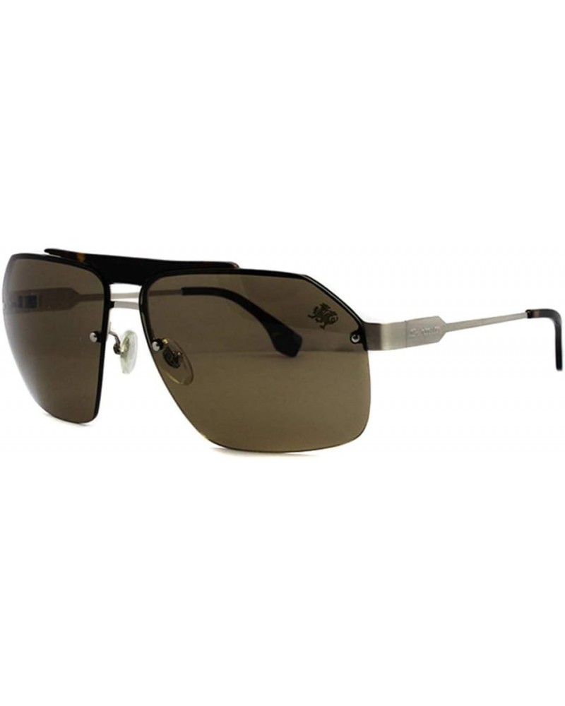 Men Metal sunglass UV Protection lens fashion outdoor design Silver Brown $11.25 Aviator