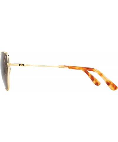 Whitney Sunglasses - AOLite Nylon Lenses Gold Cosmetan Brown $79.90 Butterfly