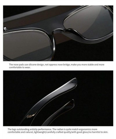 One Piece Square Sunglasses 2021 Women Men Oversized Sun Shades Glasses Luxury Girl Flip Sun Glasses Eyewear Black $10.04 Ove...