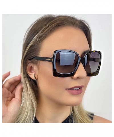 Large Frame Men and Women Fashion Sunglasses Outdoor Vacation Sunshade Beach Glasses (Color : G, Size : Medium) Medium H $19....