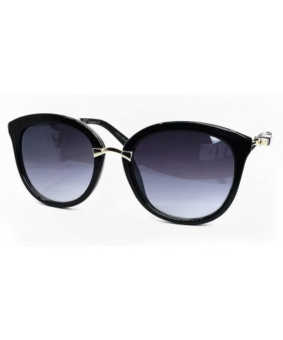 G8431 Premium Oversize XL Womens Mens Retro Classic Vintage Womens Mens Funky Fashion Candy Flat Sunglasses Black $9.66 Overs...