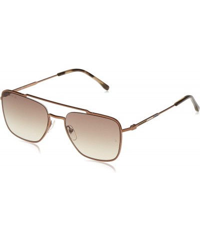 Men's L105snd Aviator Sunglasses Bronze/Gradient Khaki $43.68 Aviator