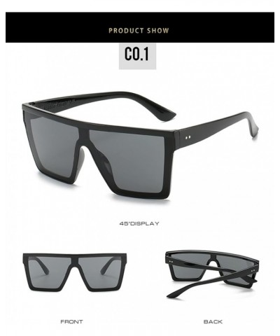 Fashion Men and Women Outdoor Sunglasses Vacation Beach Photo Decorative Sunglasses (Color : D, Size : 1) 1 E $14.70 Designer