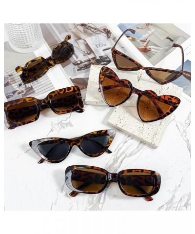 12 Mixed Style Sunglasses Classic Retro Party Favors Eyewear Costume Accessories Bulk Glasses for Unisex Adult Leopard $17.39...