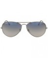 0RB3025004/7858 Aviator Large Metal Gunmetal Blue Gradient Grey Lens $86.95 Aviator