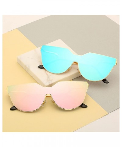 Large Frame Fashion Sunglasses for Men and Women (Color : A, Size : Medium) Medium B $19.33 Designer