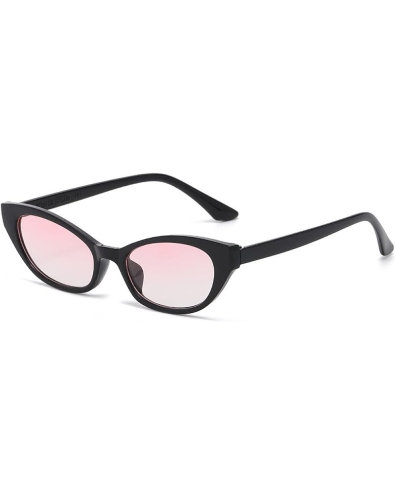 Cat eye small frame trendy men and women sunglasses F $17.11 Designer