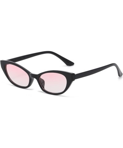 Cat eye small frame trendy men and women sunglasses F $17.11 Designer