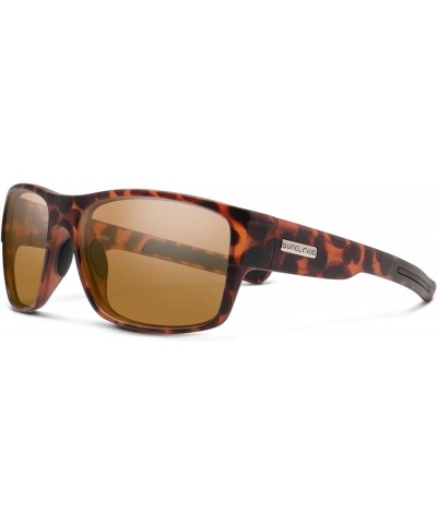 Women's Contemporary Sunglasses Matte Tortoise / Polarized Brown $17.64 Rectangular