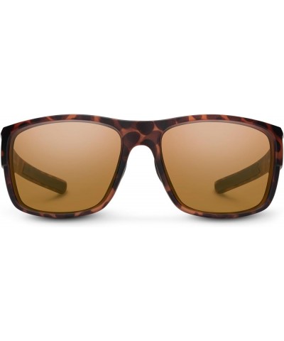 Women's Contemporary Sunglasses Matte Tortoise / Polarized Brown $17.64 Rectangular