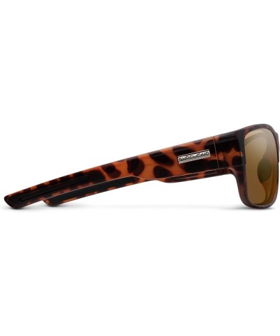 Women's Contemporary Sunglasses Matte Tortoise / Polarized Brown $17.64 Rectangular