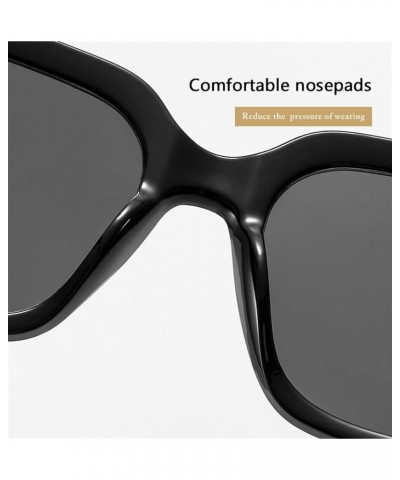 Large Frame Retro Sunglasses for Men and Women Vacation Beach Fashion Decorative Sunglasses (Color : 4, Size : 1) 1 1 $10.64 ...