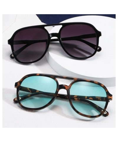 Retro Sunglasses Women Oversized Square Sun Glasses Men Vintage Shades Goggles UV400 6 $25.47 Oversized