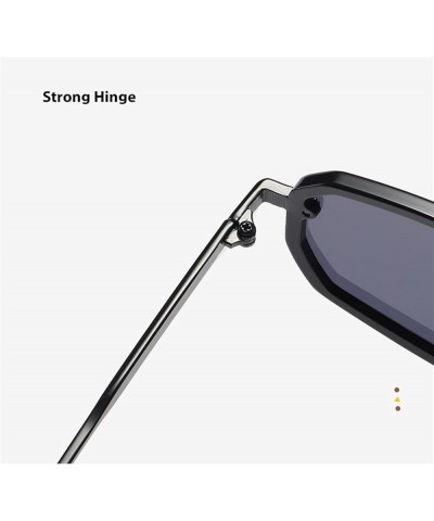 Metal Men and Women Fashion Outdoor Decorative Sunglasses (Color : E, Size : 1) 1 E $13.80 Designer