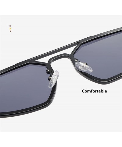 Metal Men and Women Fashion Outdoor Decorative Sunglasses (Color : E, Size : 1) 1 E $13.80 Designer