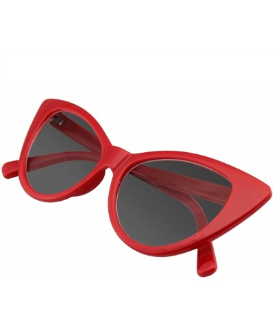 Womens Fashion Hot Tip Vintage Pointed Cat Eye Sunglasses Red $10.49 Cat Eye