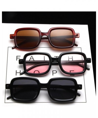 Square Retro Outdoor Holiday Beach Sunglasses For Men And Women D $15.74 Designer