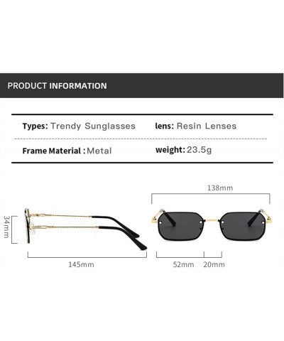 Small Frame Outdoor Sunglasses for Men and Women Holiday Shades (Color : B, Size : Medium) Medium A $16.64 Designer