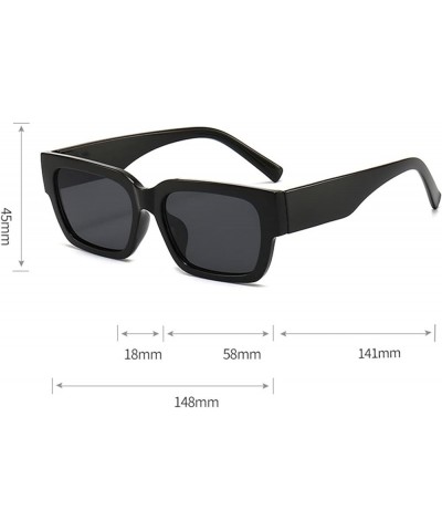 Small Frame Men and Women Fashion Outdoor Decorative Sunglasses (Color : H, Size : 1) 1 H $11.27 Designer