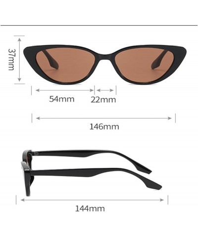 Fashion Outdoor Men And Women Driving Triangle Small Frame Sunglasses B $13.61 Designer