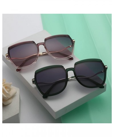 Fashion Woman Polarized Retro Sunglasses Outdoor Sunshade Driving (Color : B, Size : Medium) Medium E $22.57 Designer