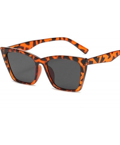 Fashion Cat Eye Large Frame Sunglasses Retro Outdoor Party Decorative Sunglasses (Color : F, Size : 1) 1A $18.86 Designer