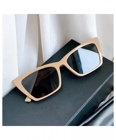 Fashion Cat Eye Large Frame Sunglasses Retro Outdoor Party Decorative Sunglasses (Color : F, Size : 1) 1A $18.86 Designer