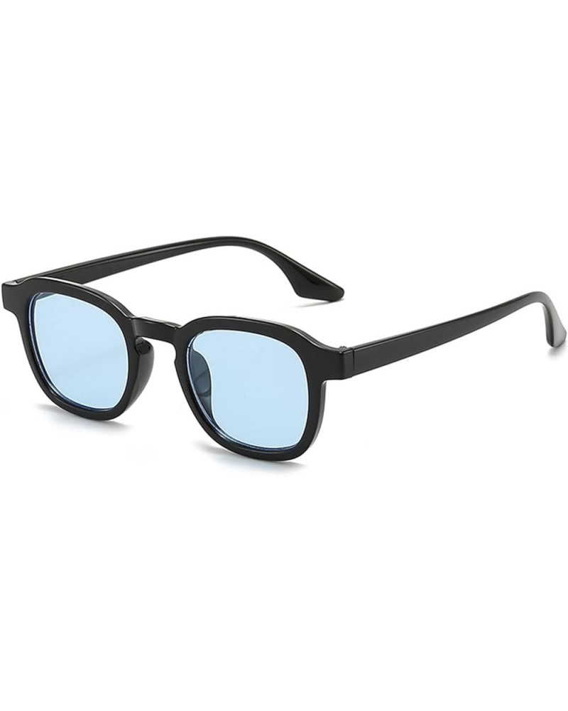 Retro Square Large Frame Sunglasses Men That Fashion Classic Outdoor Sunglasses (Color : B, Size : 1) 1 H $13.44 Designer