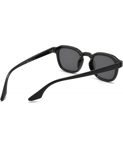 Retro Square Large Frame Sunglasses Men That Fashion Classic Outdoor Sunglasses (Color : B, Size : 1) 1 H $13.44 Designer