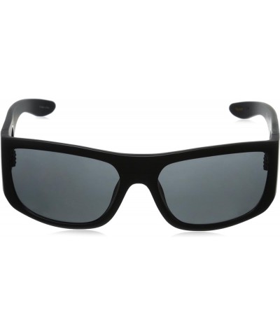 Christian Fletcher Racer Fly Wrap Sunglasses Matte Black Grey $48.45 Designer